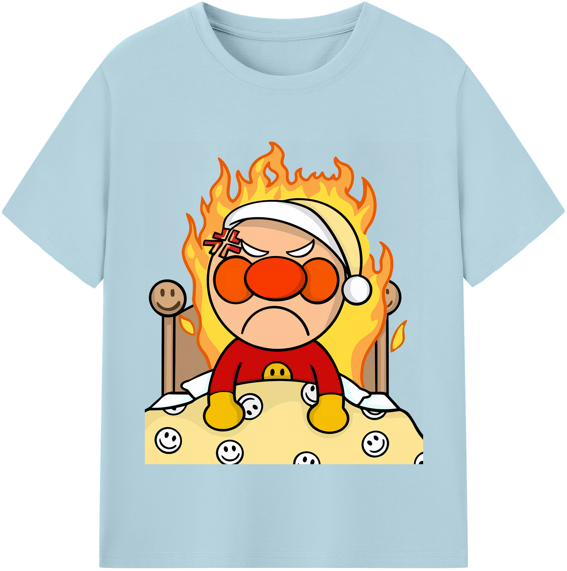 （画像用） アンパンマン Anpanman 綿100％半袖Tシャツ（フロントプリント）